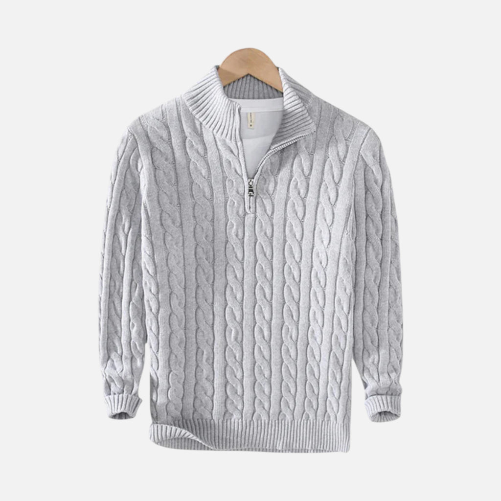 Aurevien | Men’s Cable-Knit Merino Jumper