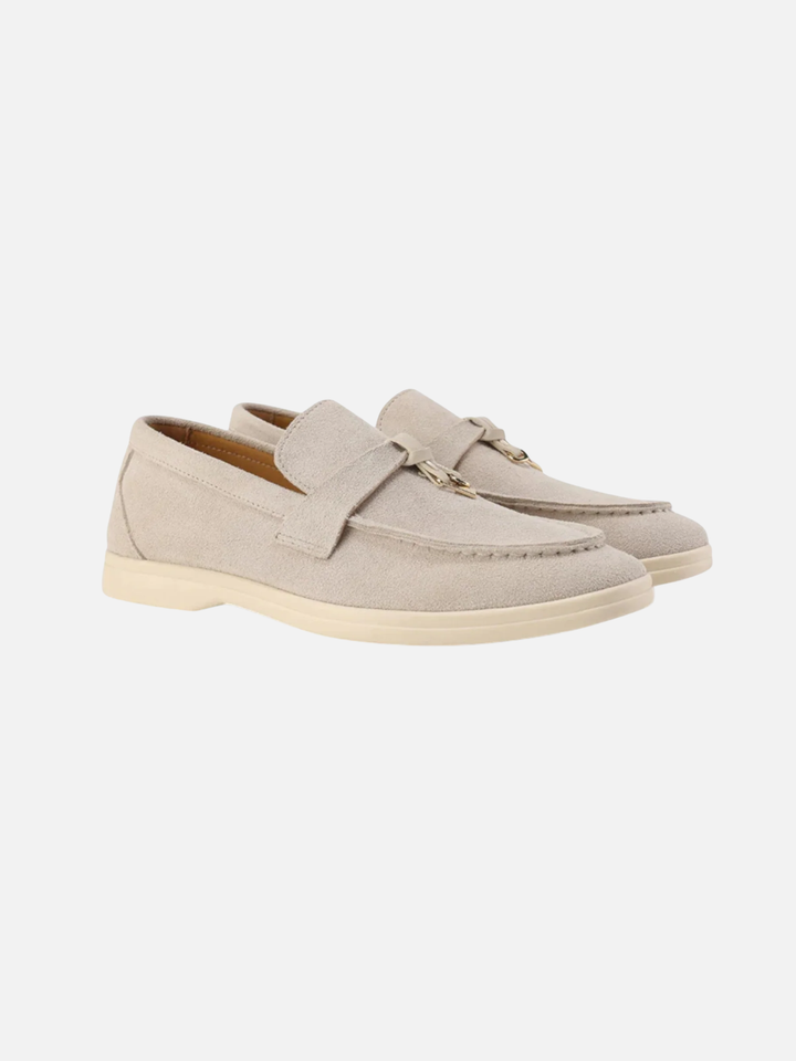 Women’s Suede Loafers Comfortable Slip-On Everyday Flats