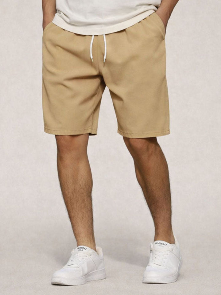 Shorts Men’s Easy-Fit Elastic Waist Outdoor Short