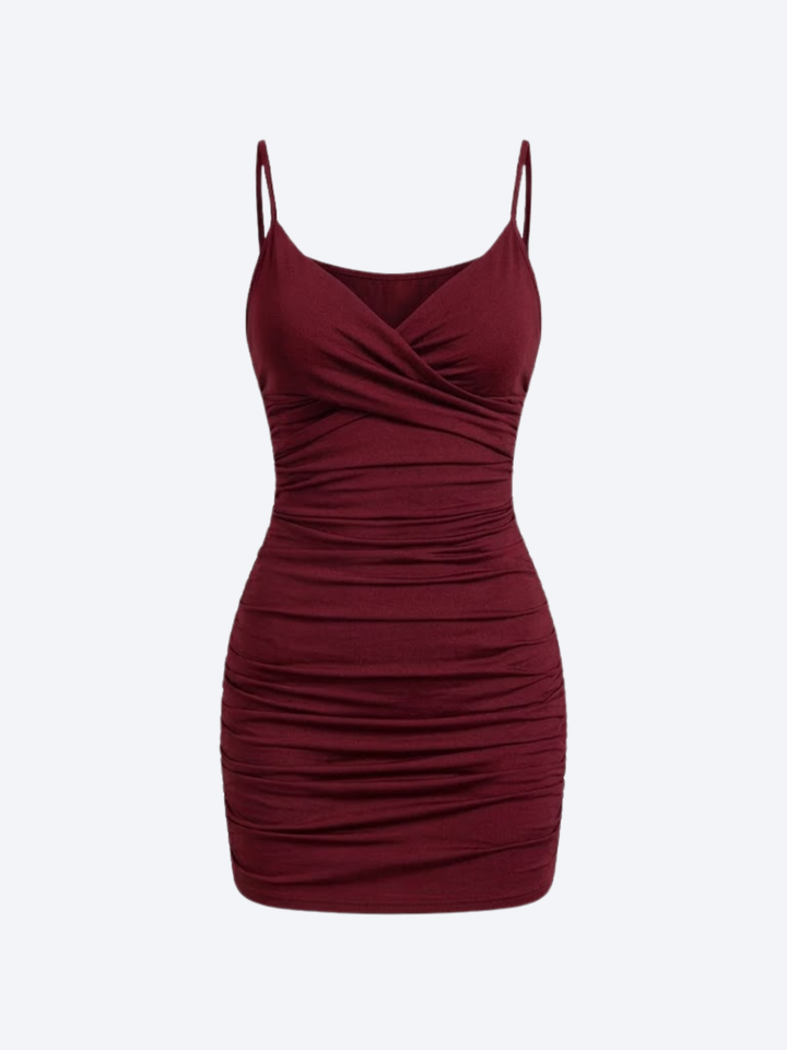 Women’s Fitted Mini Dress Lightweight Sleeveless Summer Dress