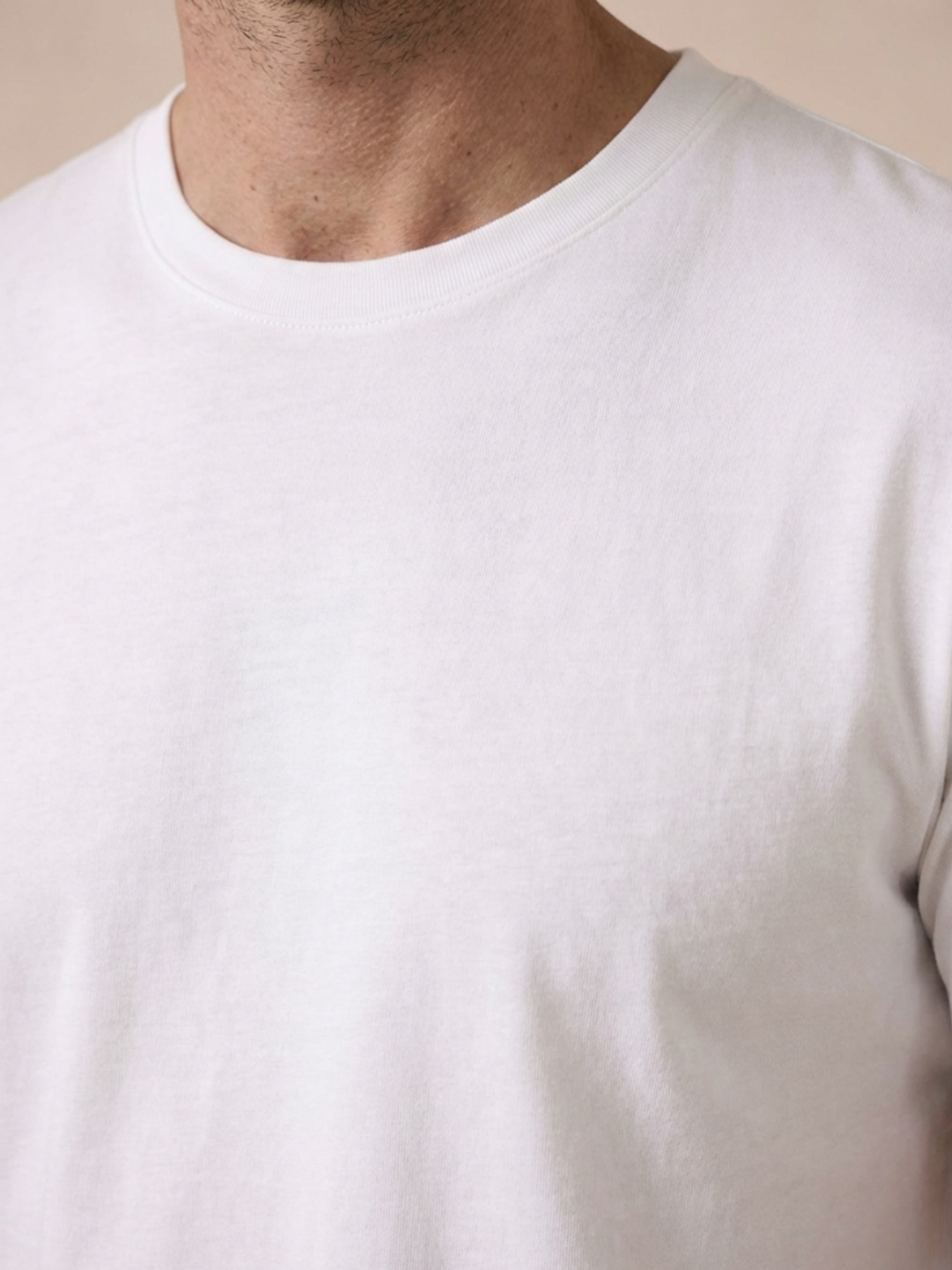 Men’s Premium Egyptian Cotton T-Shirt Soft Crew Neck Basic