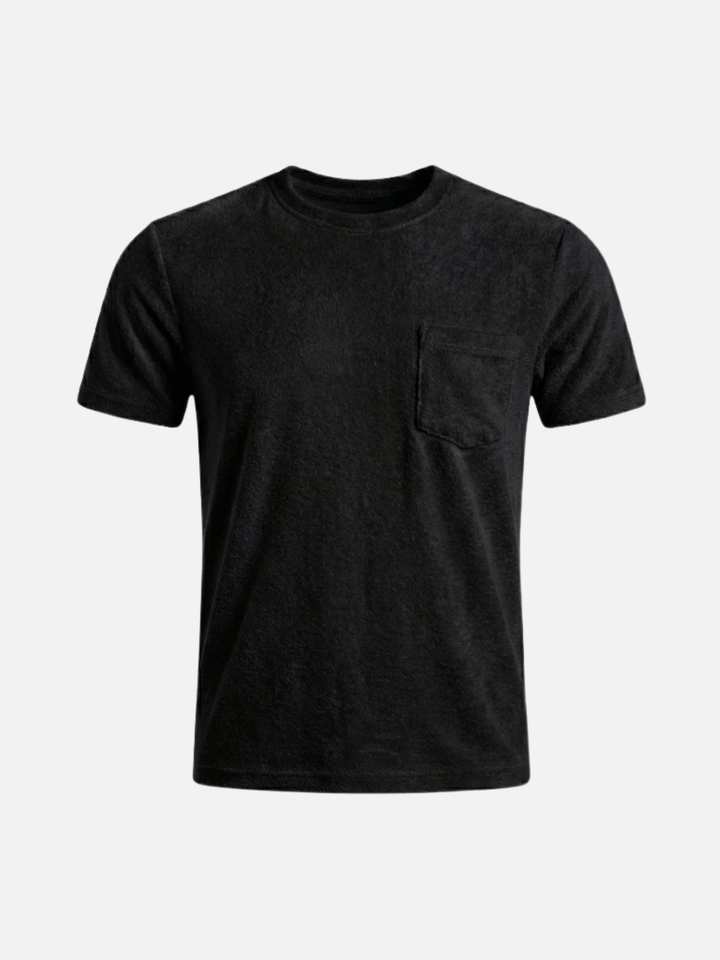 Men’s Polo Shirt – Comfortable Terry Towelling Fabric – Elegant Fit