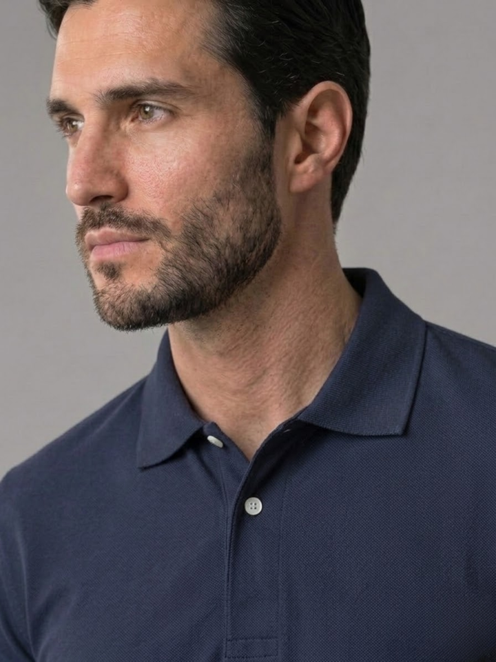 Men’s Polo Shirt Summer Casual Classic Fit