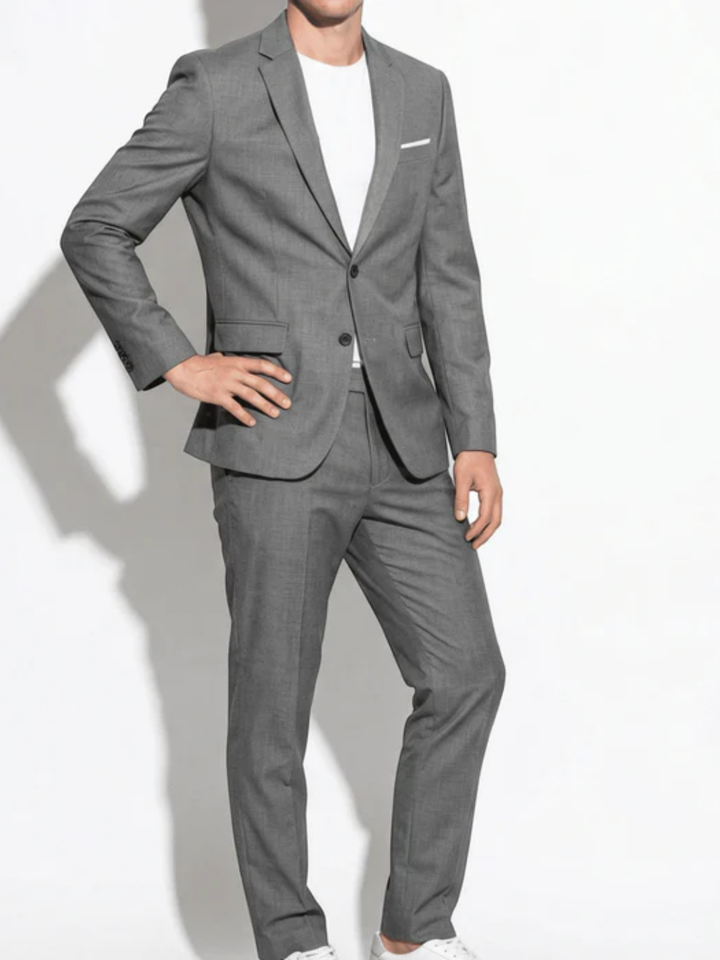 Men's slim fit wedding suit for groom modern tailored fit