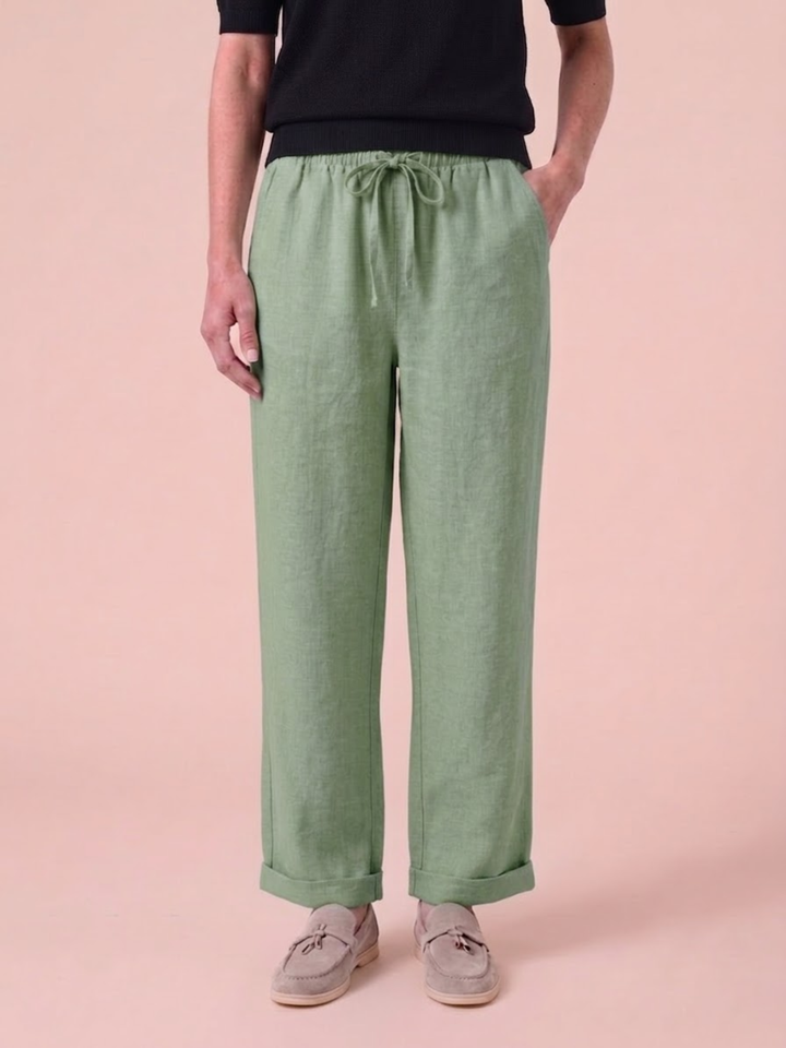 Women’s Linen Pants Summer Lightweight Comfortable Fit