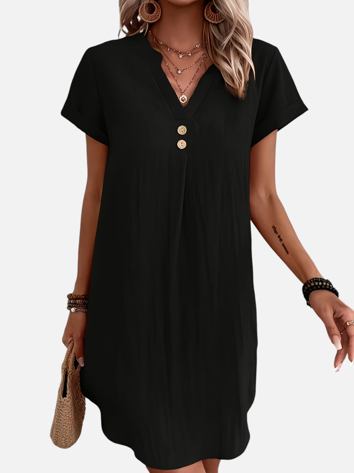 Women’s Midi Dress Lightweight Summer Spring Outfit Casual Elegant