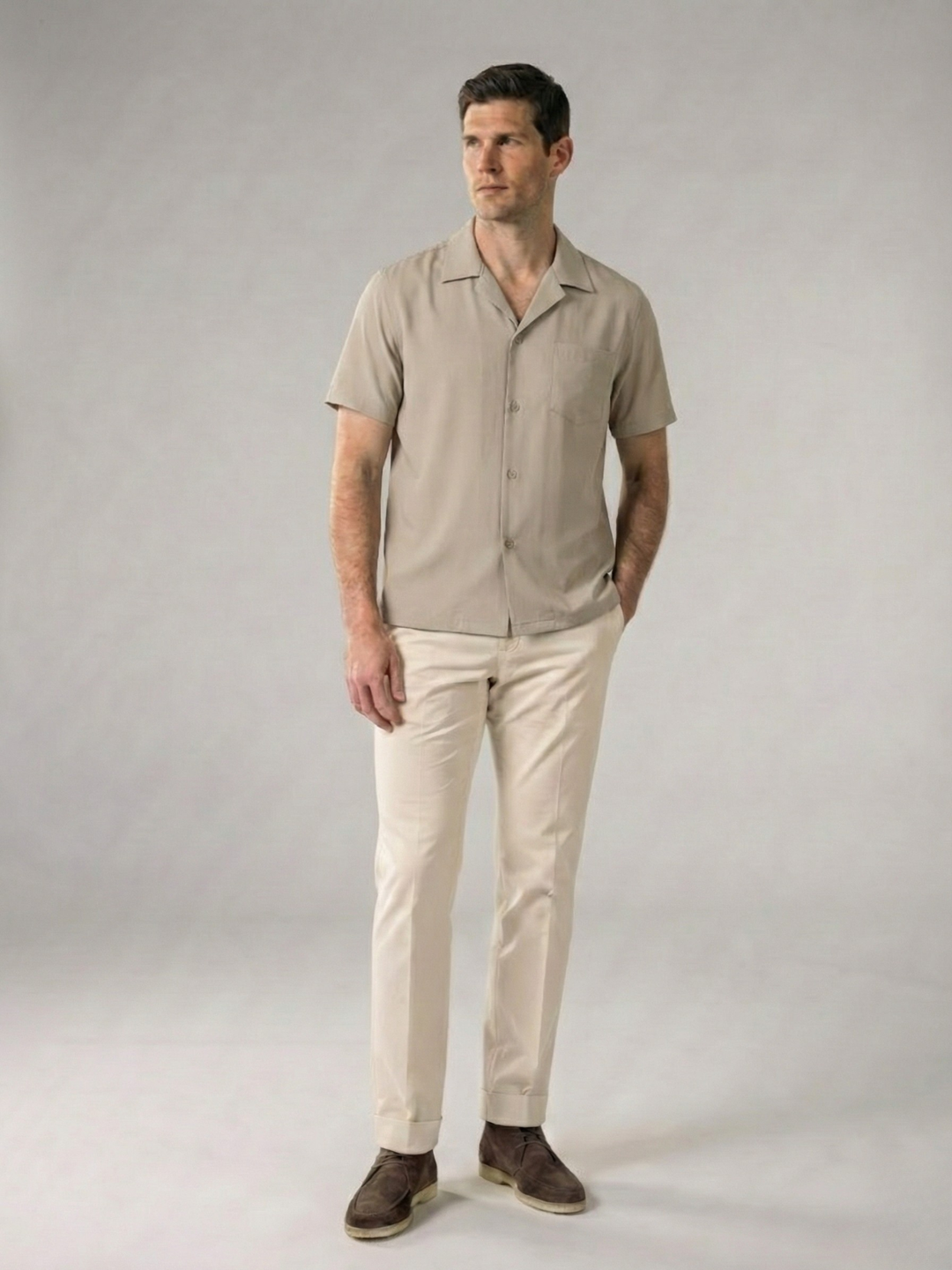 Men’s Cotton Polo Shirt – Slim Fit Summer Polo
