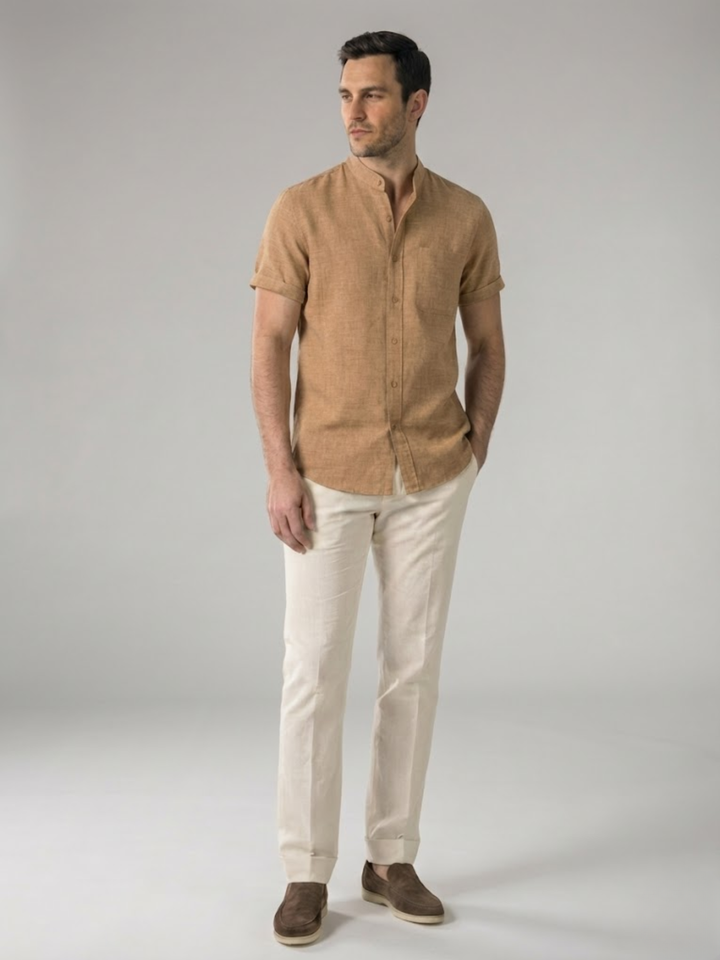 Men’s Cotton Summer Shirt Lightweight Everyday Wear