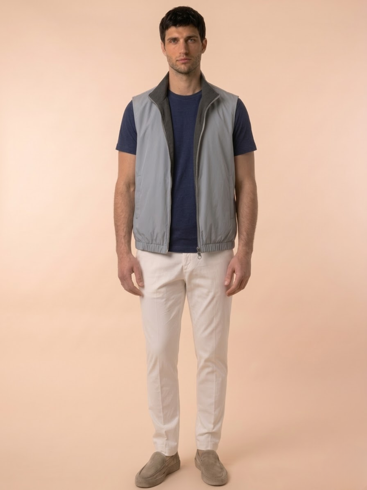 Men's Reversible Bodywarmer Vest – Lightweight Warm Everyday Layer