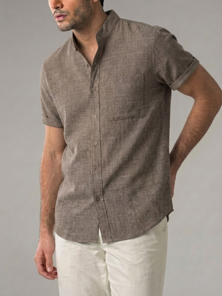 Men’s Cotton Summer Shirt Lightweight Everyday Wear