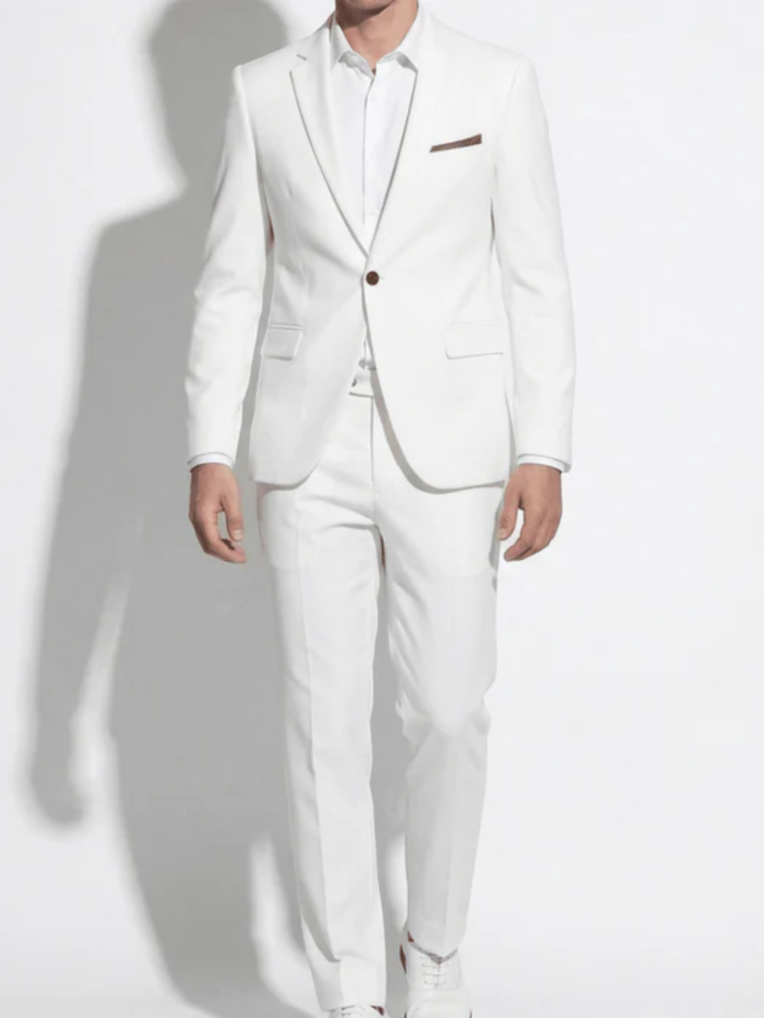 Men's slim fit wedding suit for groom modern tailored fit