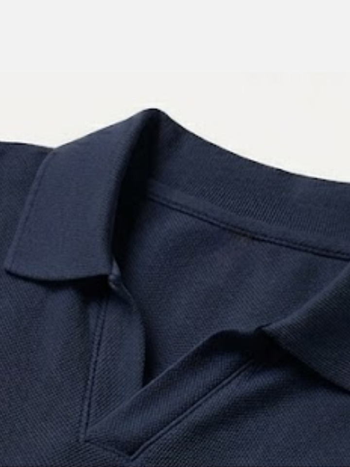 Men’s Short Sleeve Polo Soft Knit Comfortable Casual Wear