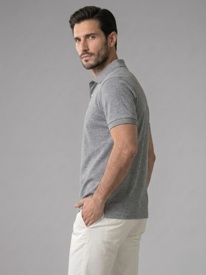 Men’s Polo Shirt Summer Casual Classic Fit