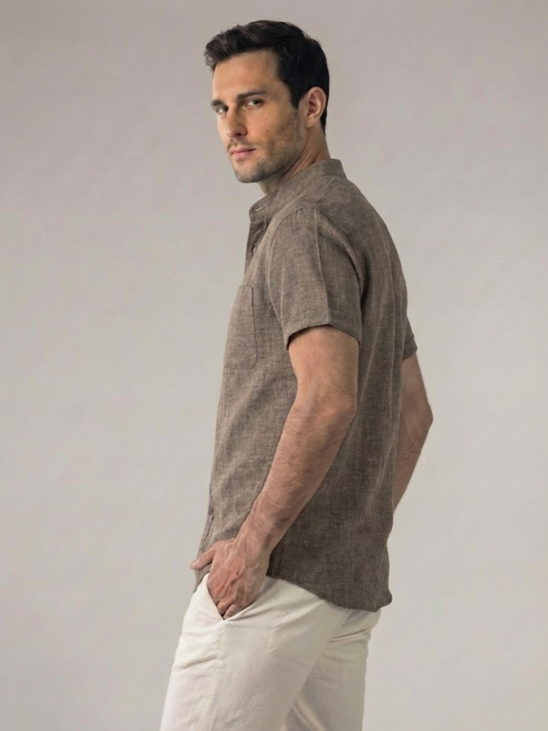 Men’s Cotton Summer Shirt Lightweight Everyday Wear