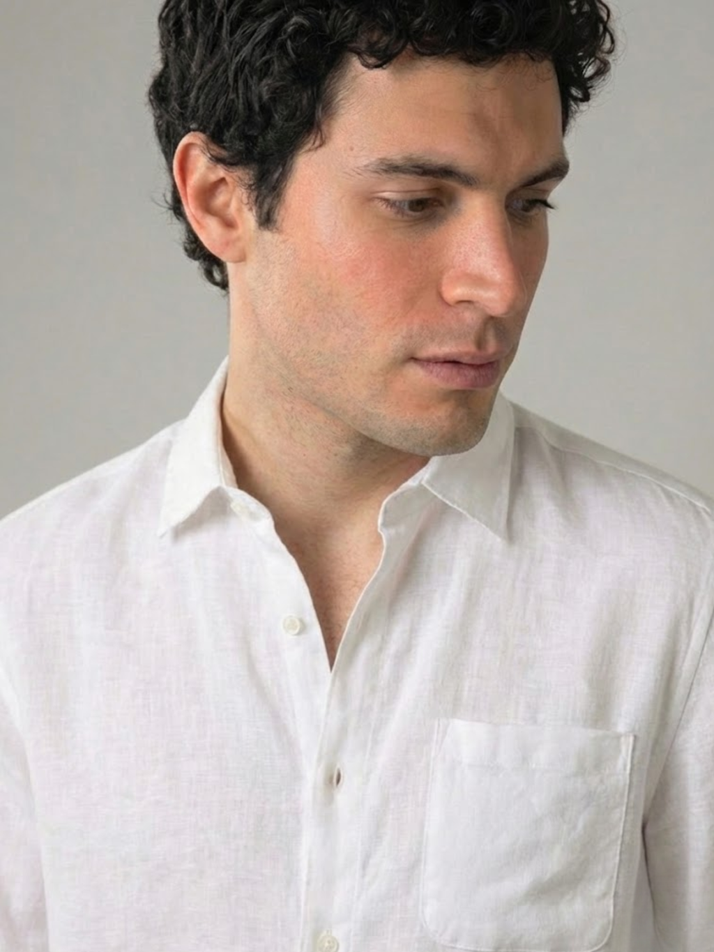 Linen Shirt Men’s Timeless Comfort Slim Fit Summer Top