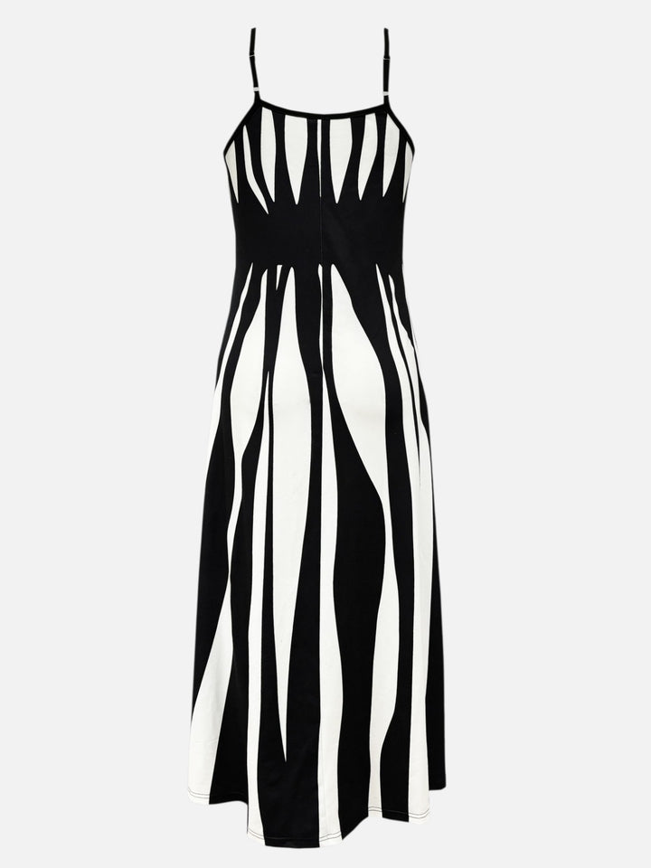 Women’s Lightweight Maxi Dress V-Neck Printed Summer Outfit