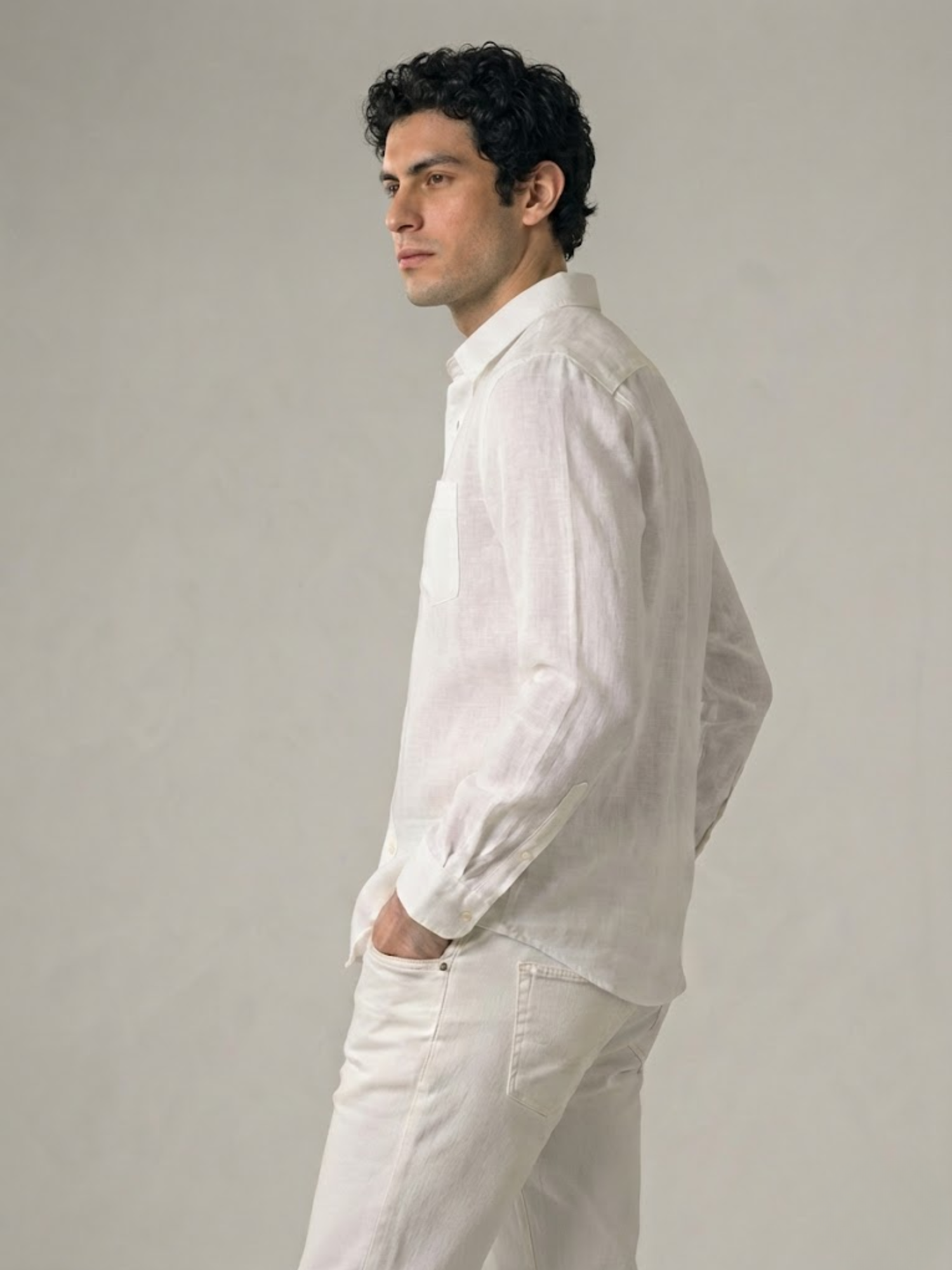 Linen Shirt Men’s Timeless Comfort Slim Fit Summer Top