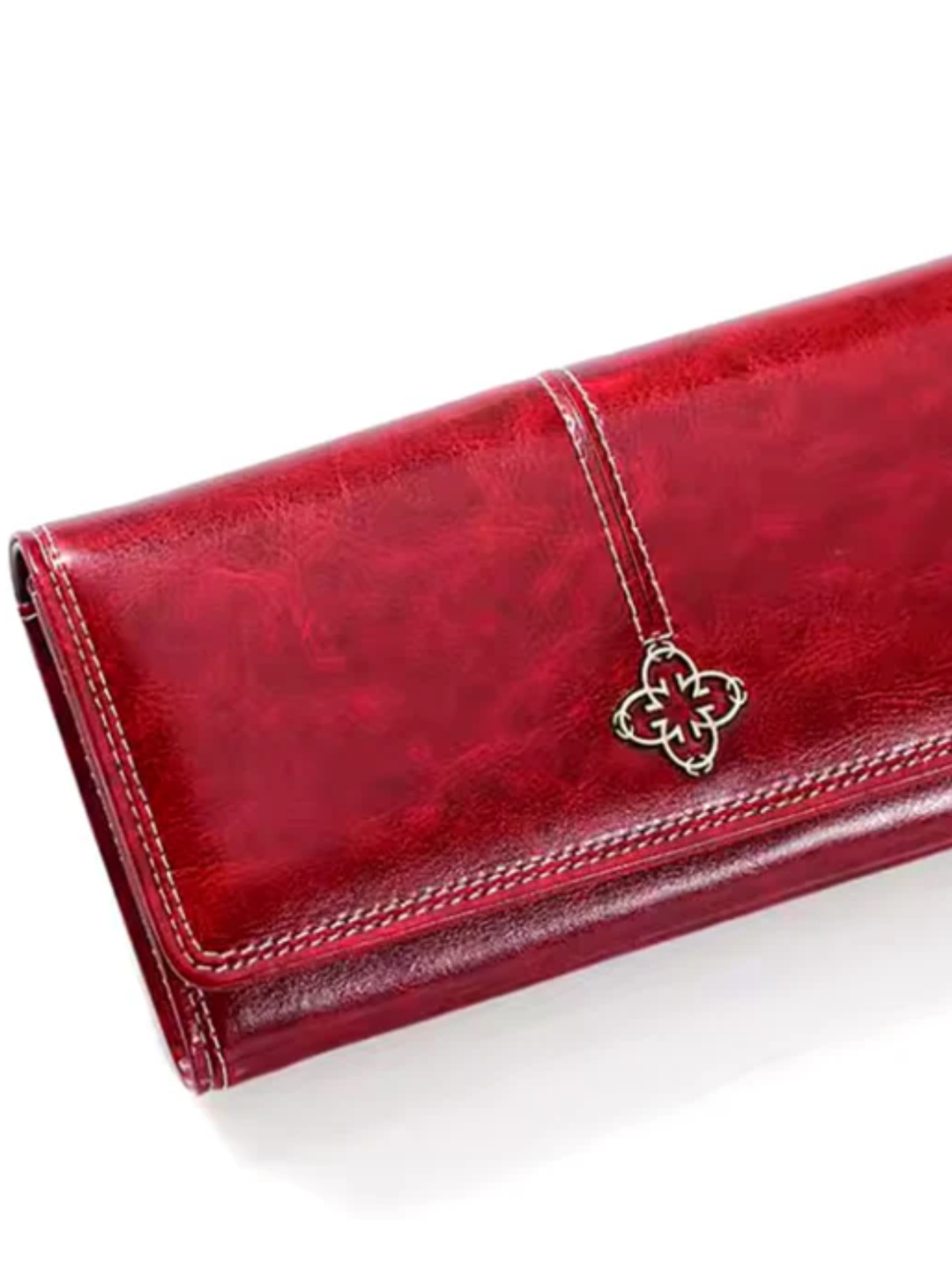 Wallet Women’s Leather Slim Bifold Compact Card Holder