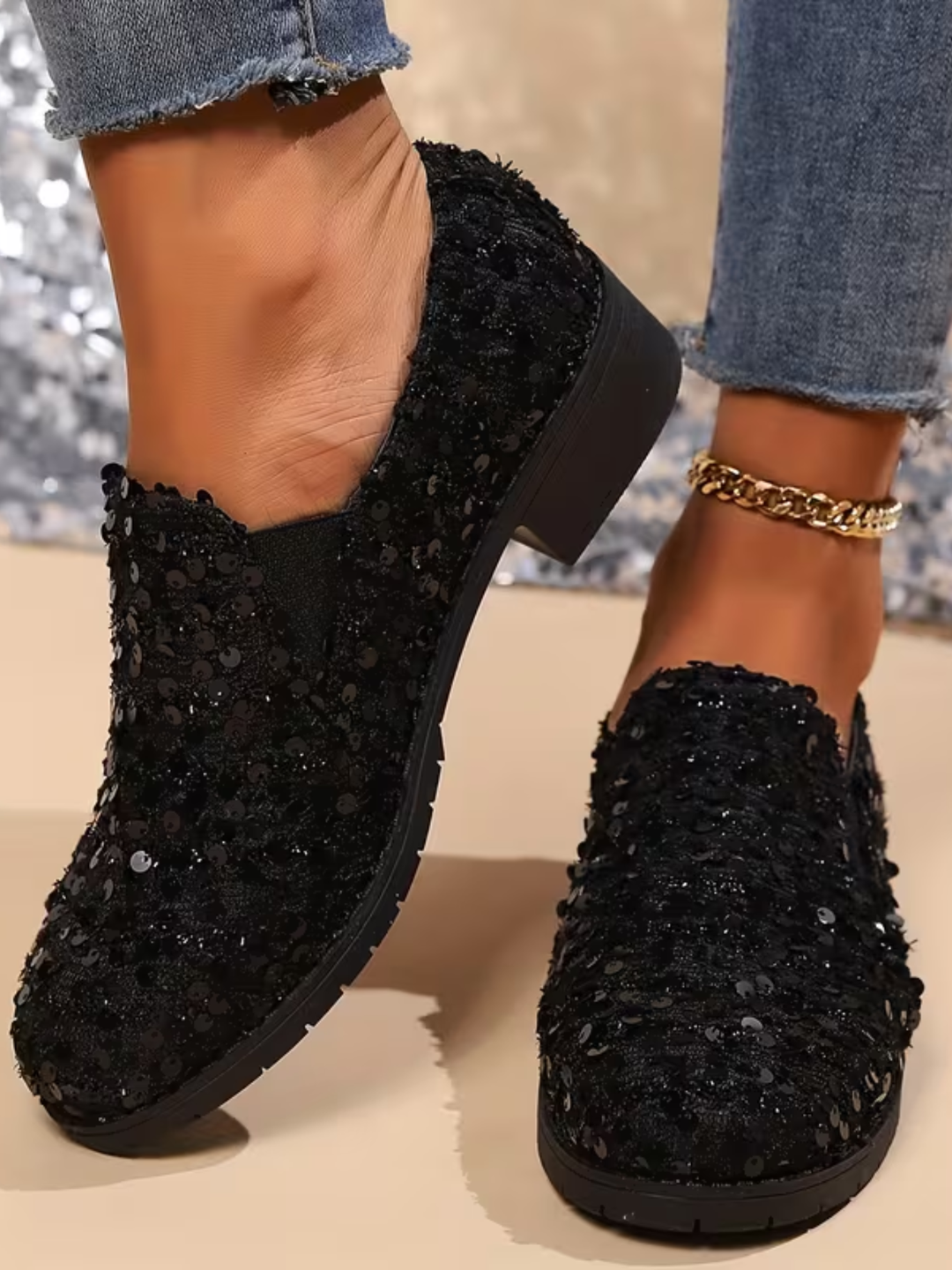 Women’s Breathable Slip-On Platform Shoes Lightweight Loafers