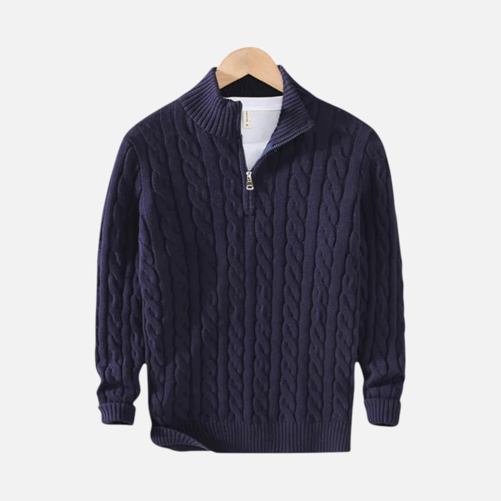 Aurevien | Men’s Cable-Knit Merino Jumper