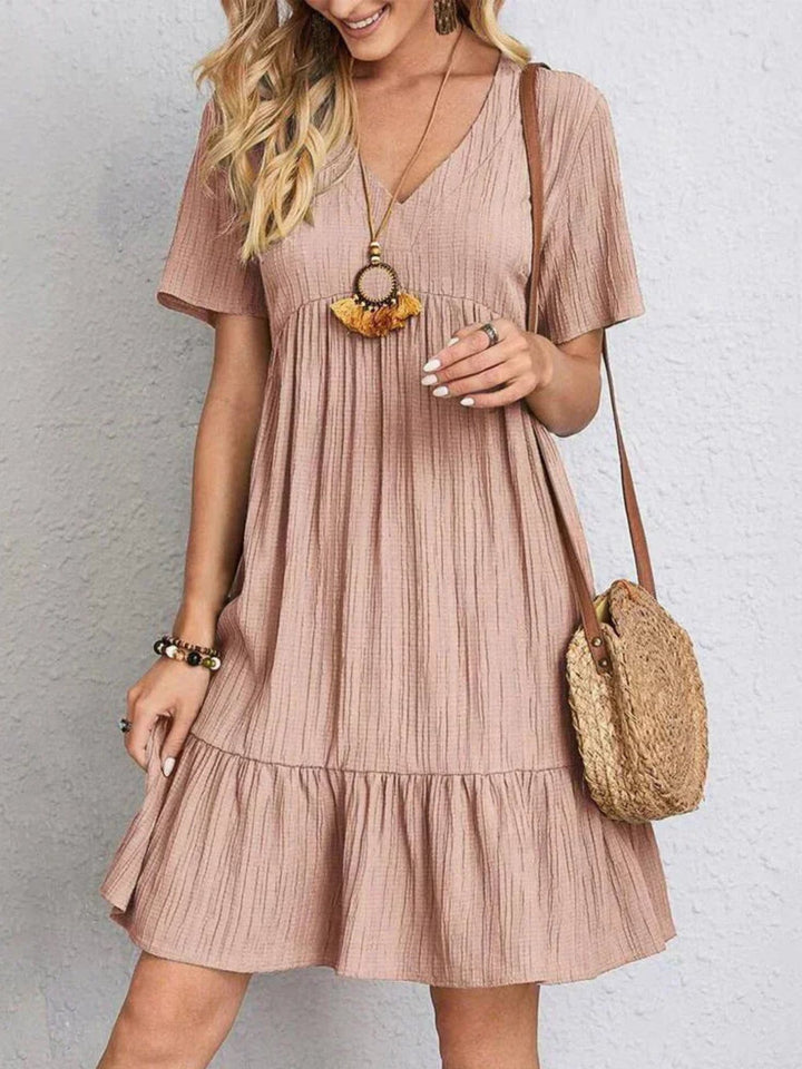 Summer Mini Dress for Beach Lightweight Casual Vacation Wear