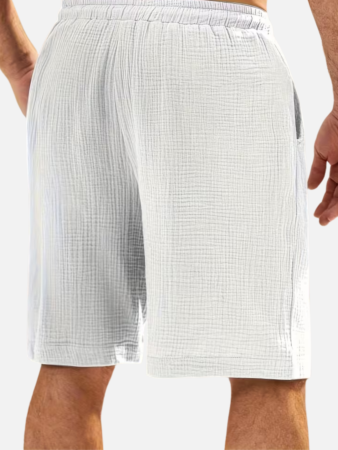 Men's Casual Shorts for Summer Lightweight Elastic Waist Comfort
