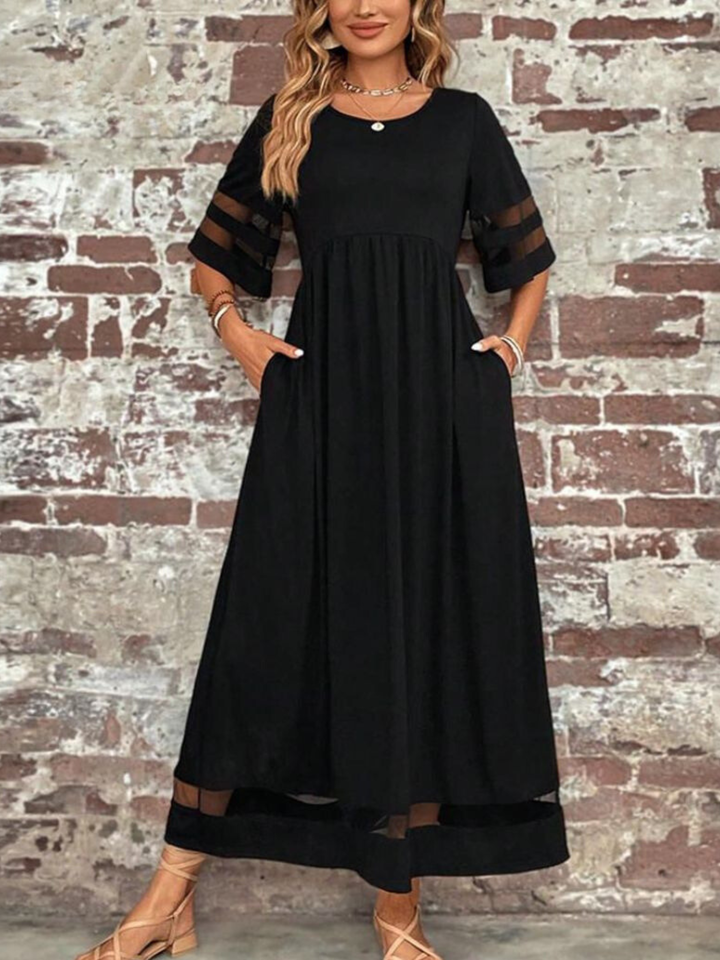 Dress Women Casual Midi Dress for Summer Everyday Comfort Wear