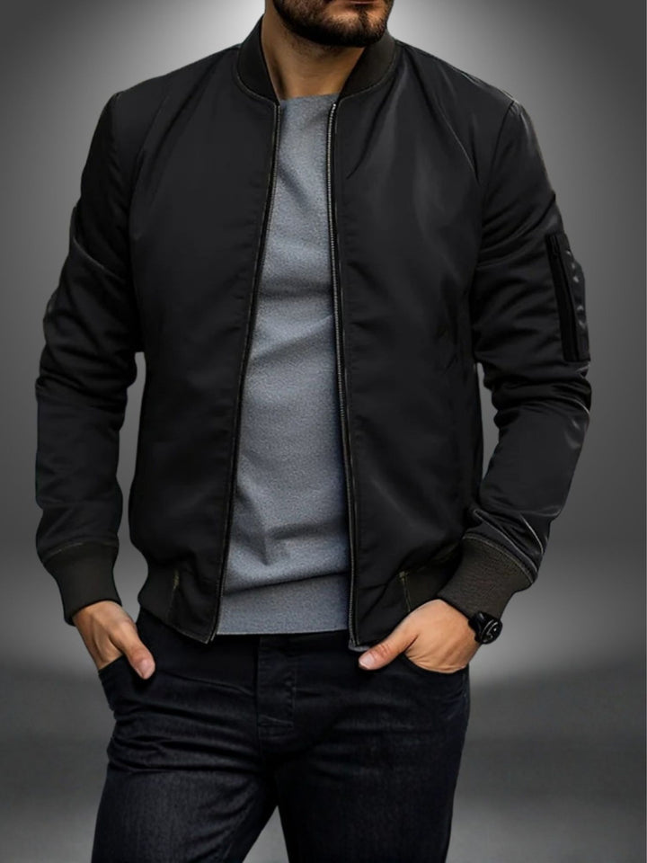 Bomber Jacket Men Lightweight Jacket for Spring and Fall