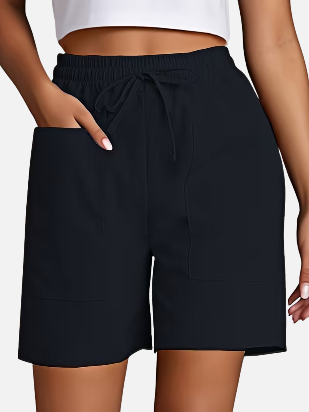 Women’s Cargo Shorts Multi Pocket Comfortable Summer Casual Wear