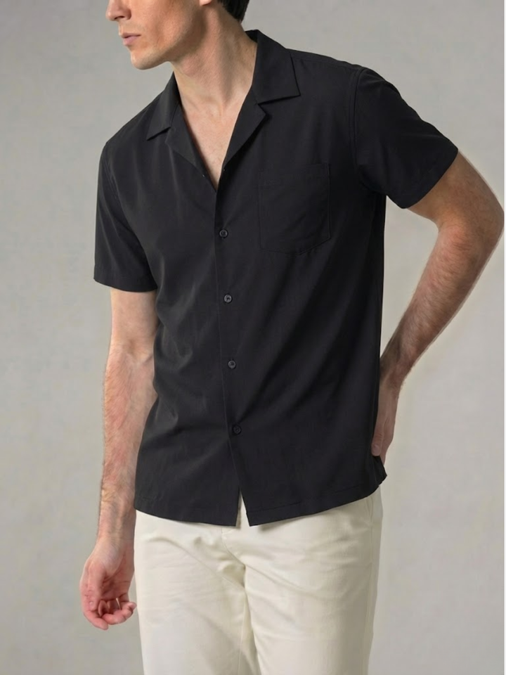 Men’s Cotton Polo Shirt – Slim Fit Summer Polo
