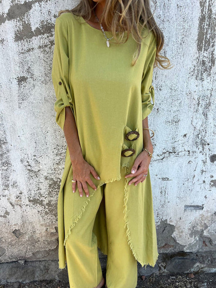 Women’s Matching Set Lightweight Minimalist Flowing Design