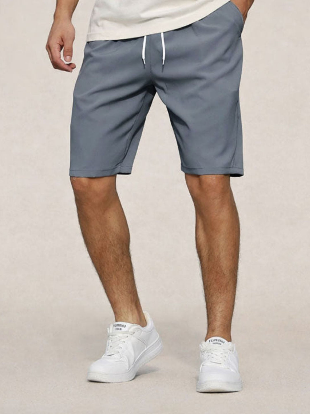 Shorts Men’s Easy-Fit Elastic Waist Outdoor Short