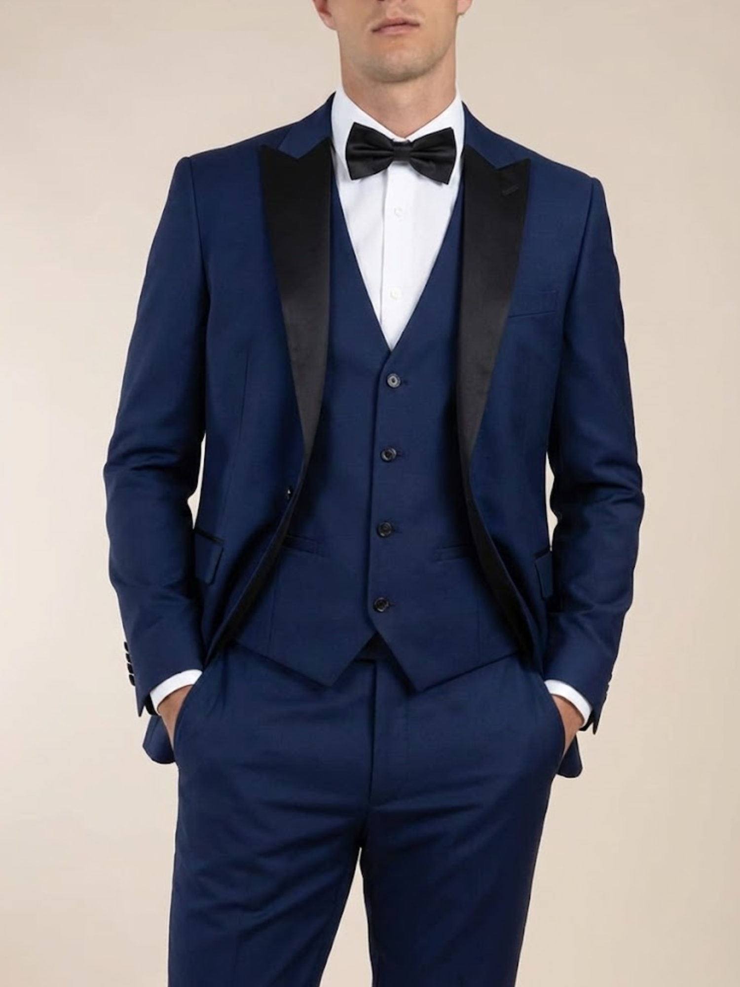Aurevien | Men’s Tuxedo Three-Piece Suit – Heritage Elegance