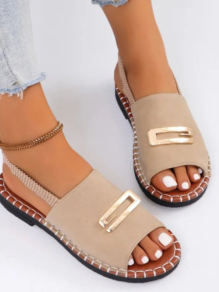 Women’s Wedge Heel Sandals Cushioned Support All Day Comfort