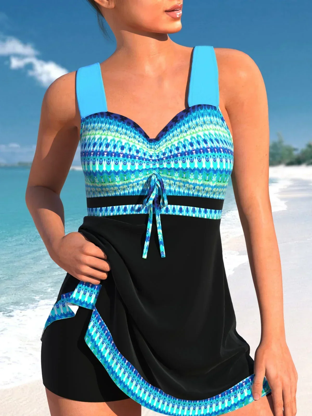 Women's Quick-Dry Swimwear One-Piece for Beach & Pool