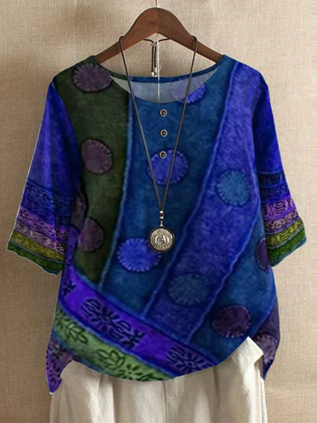 Women's summer shirt floral print lightweight blouse