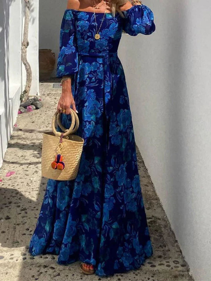 Women’s Elegant Flowing Dress Lightweight Casual Summer Wear
