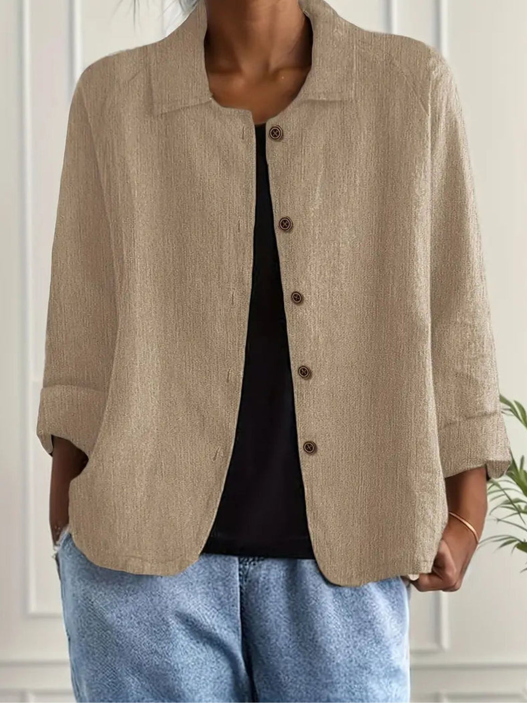 Women Casual Top for Everyday Comfort and Relaxed Fit Style