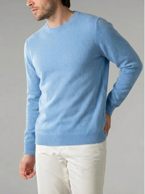 Aurevien | Men’s Classic Cashmere Crew Jumper