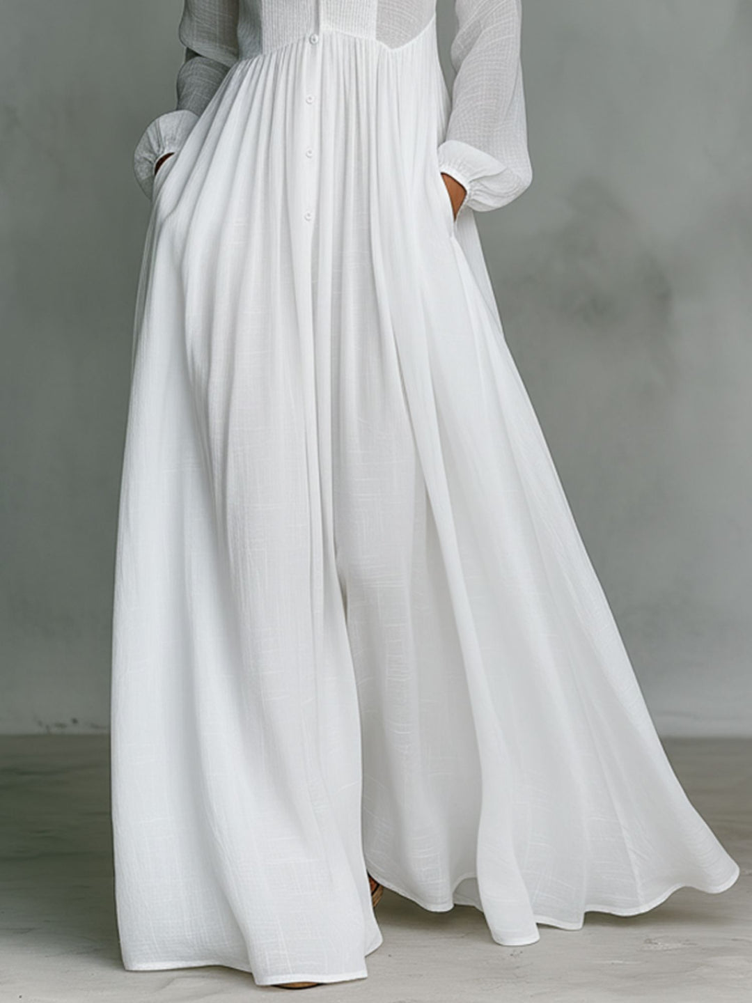 Maxi Dress Breathable Relaxed Fit Dress for Warm Weather Wear