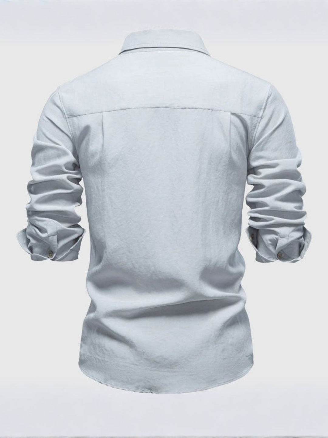 Shirt Men Long Sleeve Button Up for Office and Casual Wear