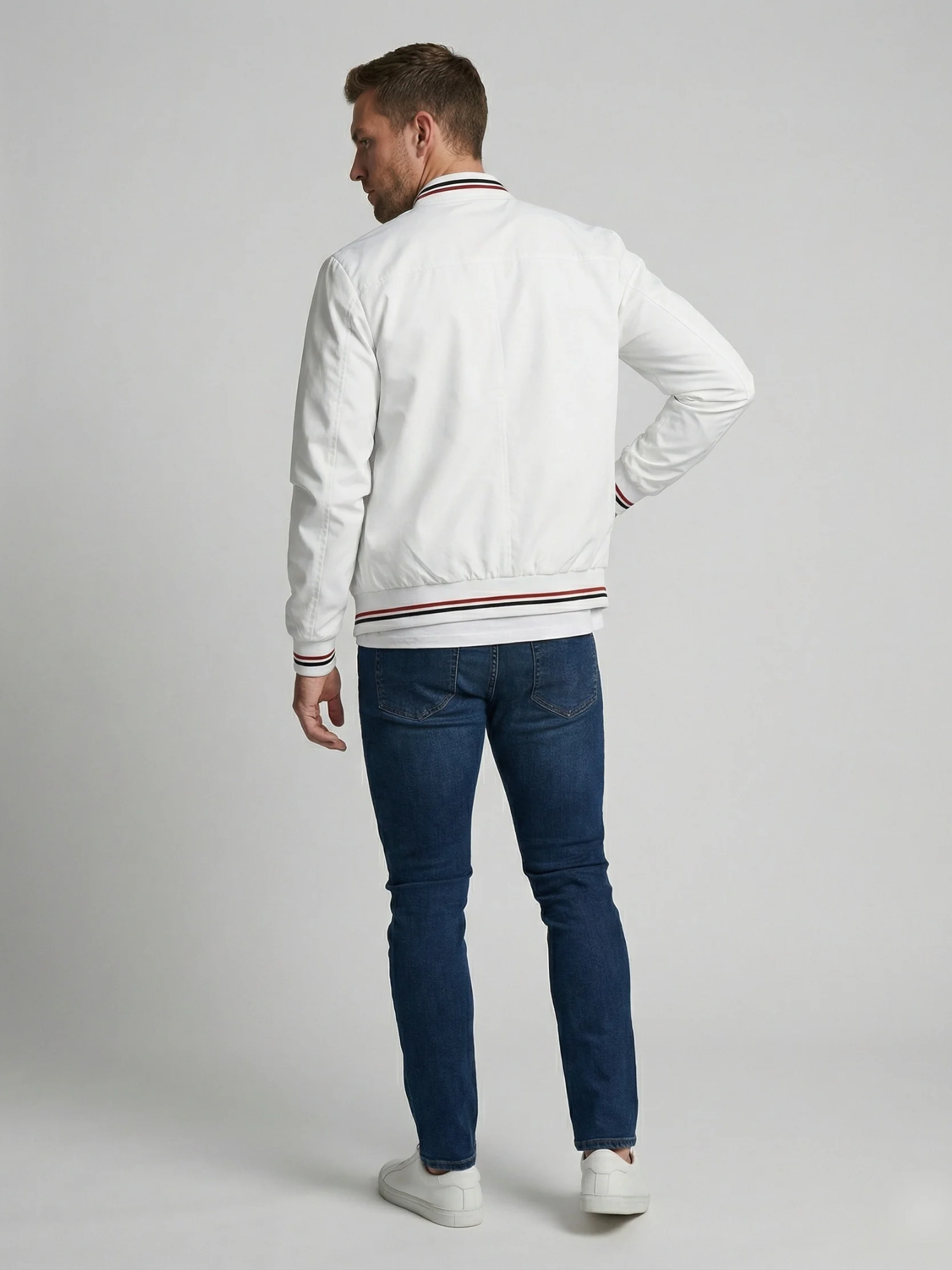 Men's waterproof jacket for spring and summer rain protection