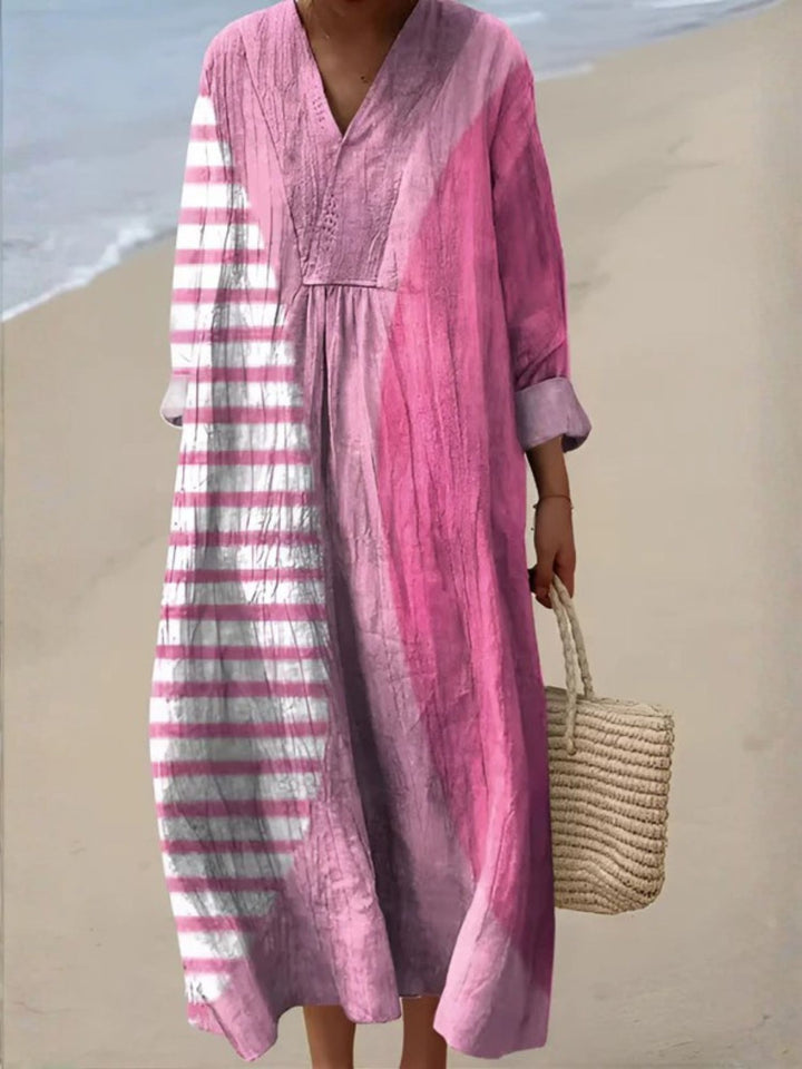 Casual Printed Dress Soft Flowy Everyday Summer Wear