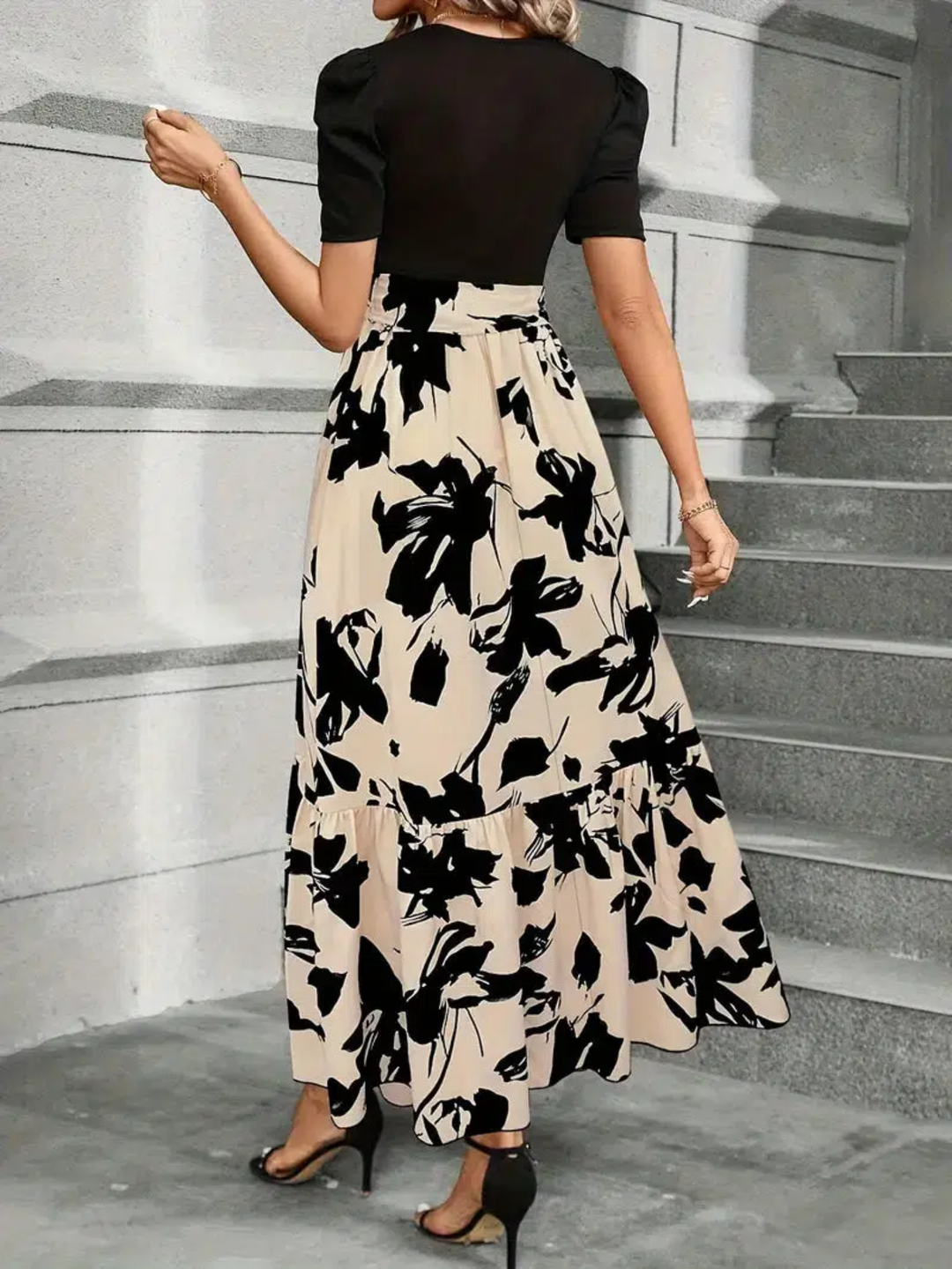 Women’s Wedding Guest Maxi Dress Elegant Formal Evening Wear