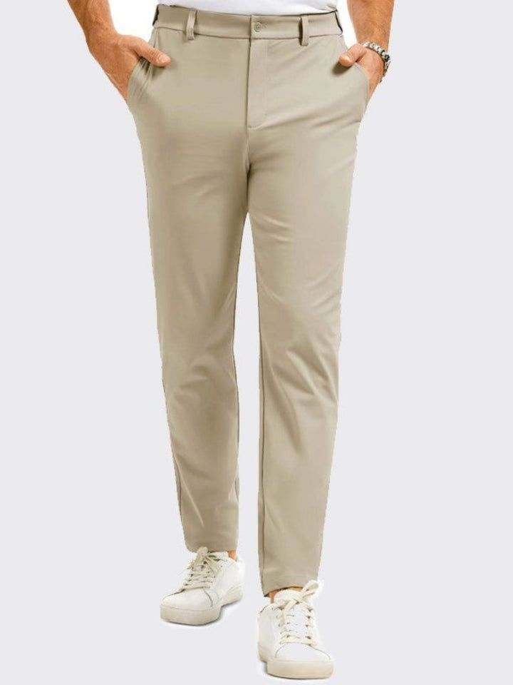 Pants Comfortable Straight Leg Men Pants for Business Casual