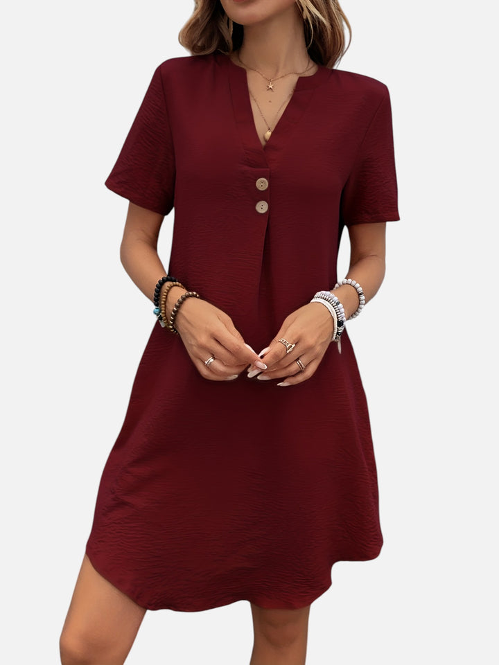 Women’s Midi Dress Lightweight Summer Spring Outfit Casual Elegant