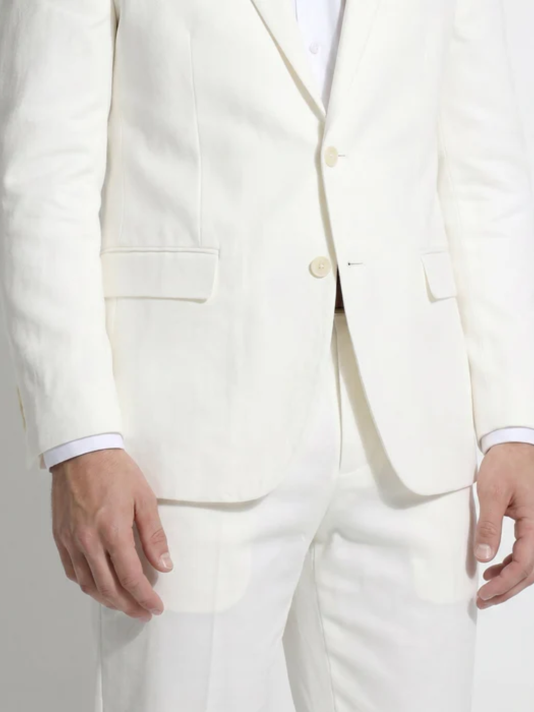 Men's slim fit wedding suit for groom modern tailored fit