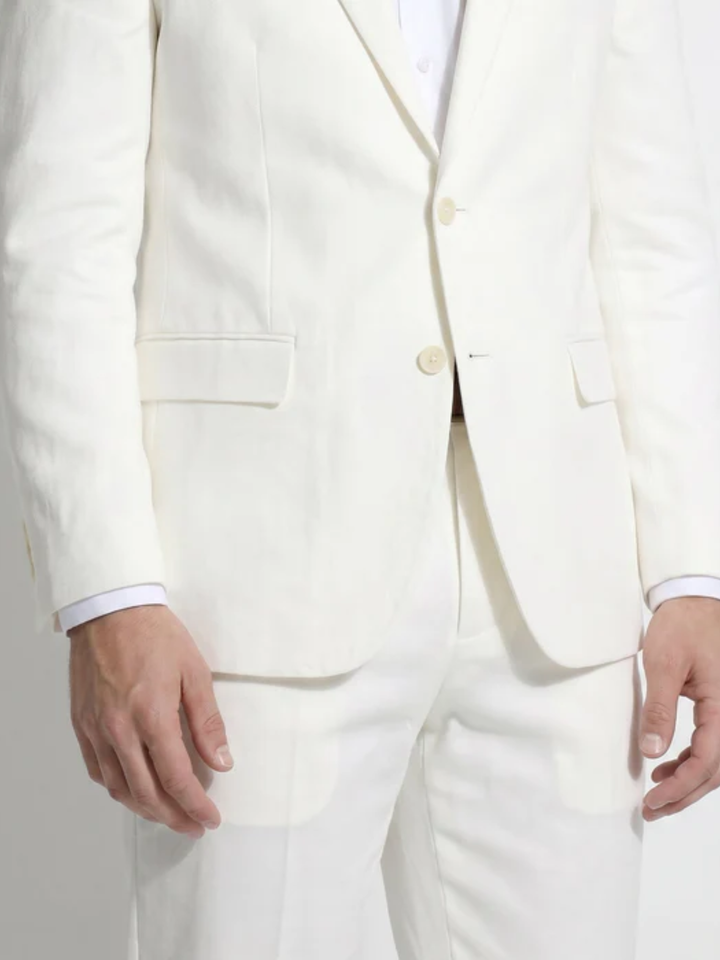 Men's slim fit wedding suit for groom modern tailored fit