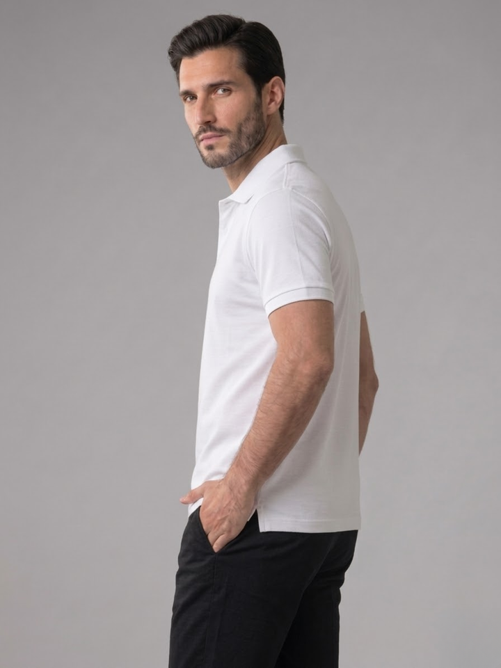 Men’s Polo Shirt Summer Casual Classic Fit