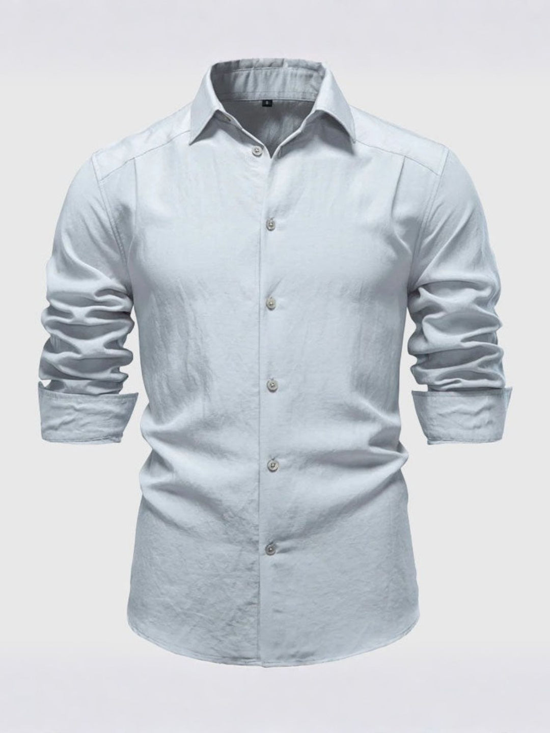 Shirt Men Long Sleeve Button Up for Office and Casual Wear